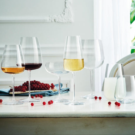 Talismano Set Calici Vino Rosso e Vino Bianco In Vetro Set 8 Pz
